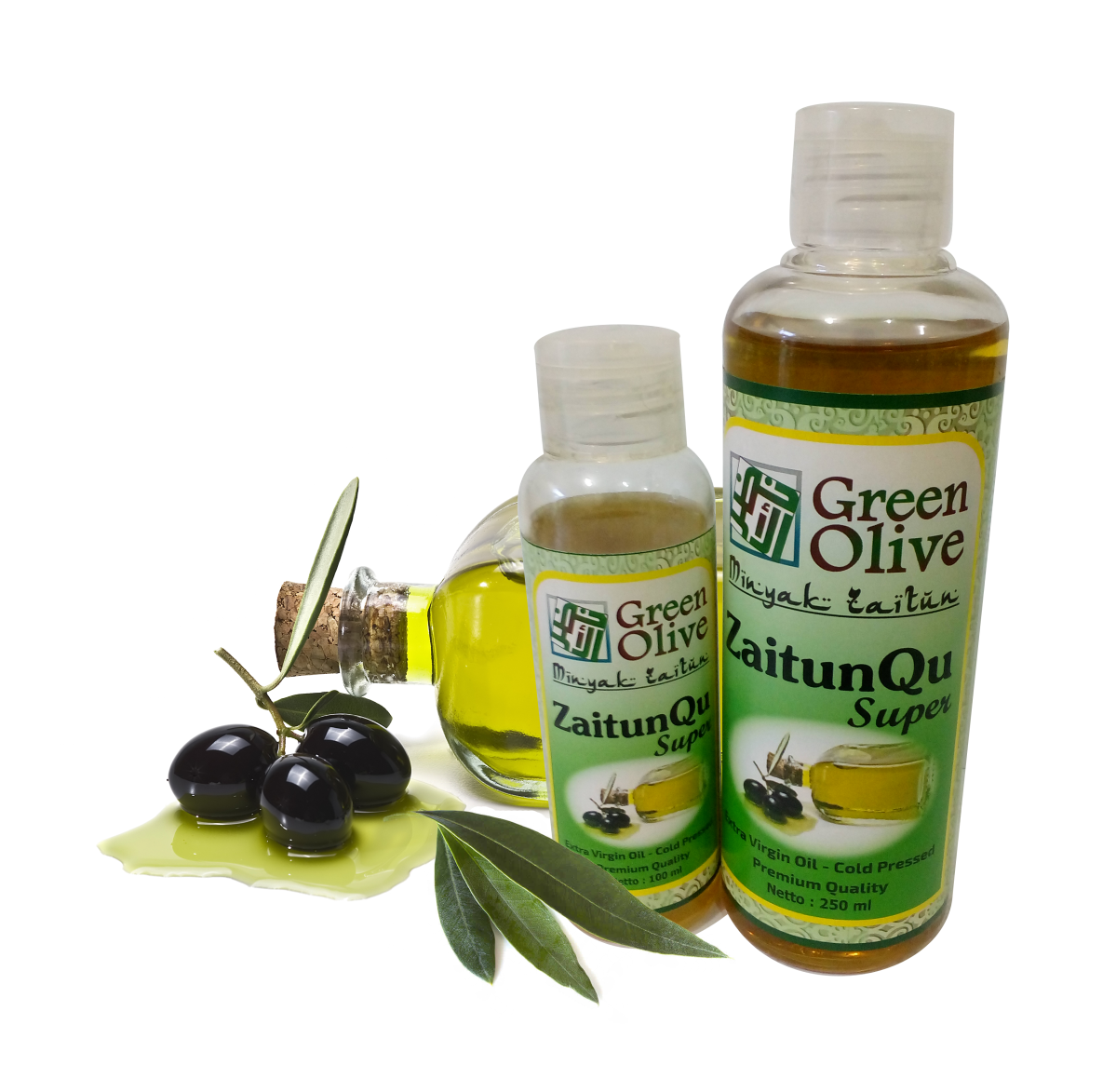 Jual Minyak Zaitun Green Olive ZaitunQu Super – 0821 49 ...
